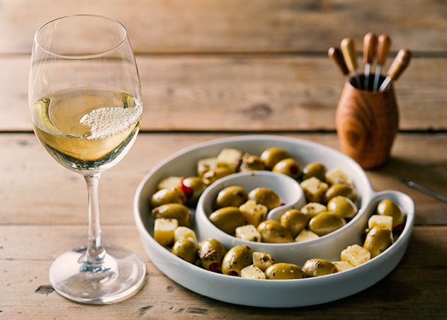 wine olives